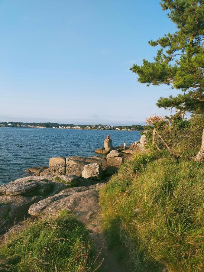 L'Elephant Blanc De Concarnoloc Concarneau Exterior foto